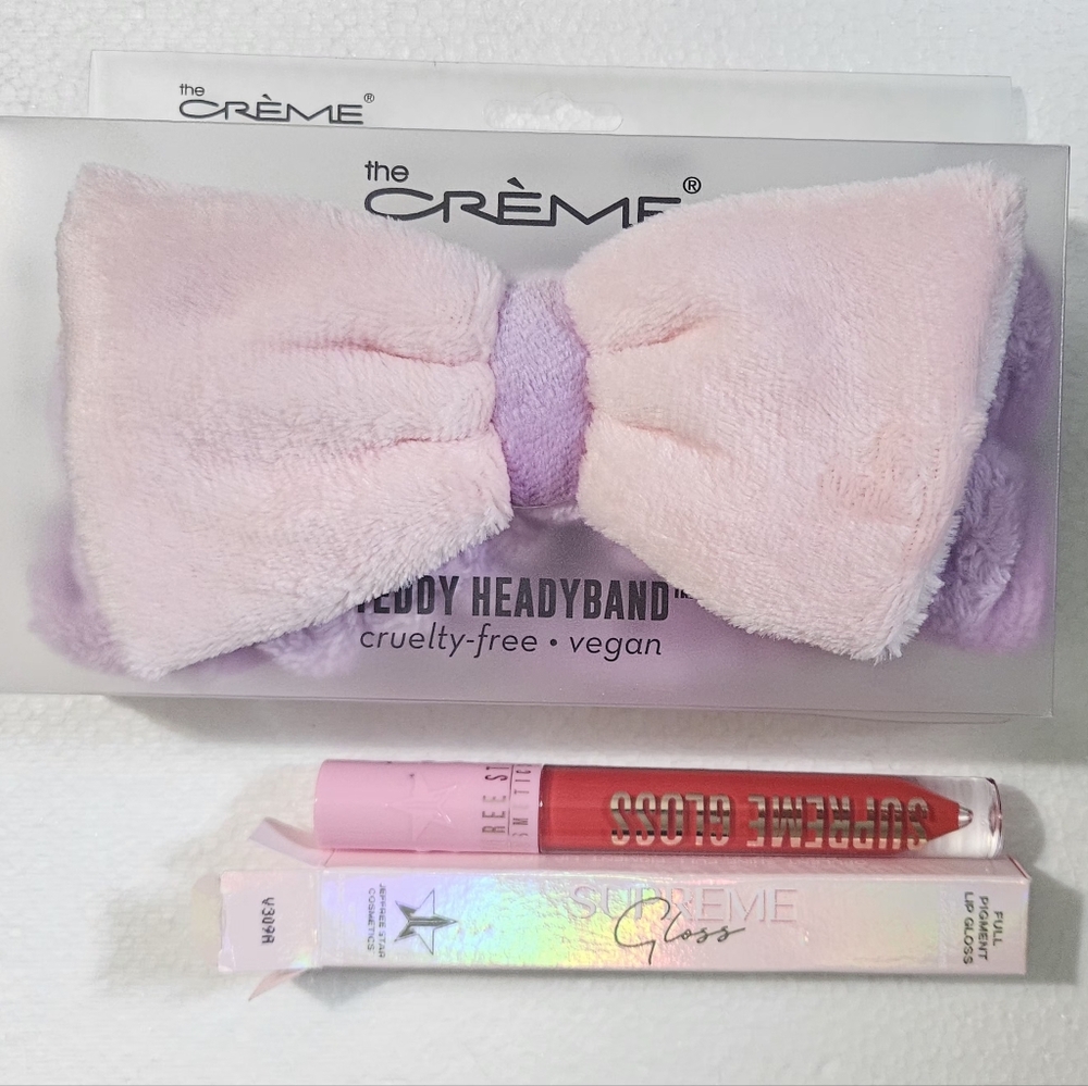 💚💜Jeffree Star Supreme Gloss Full Pigment Lip Gloss Red Affair 🩷💛
